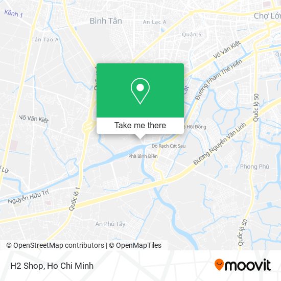 H2 Shop map