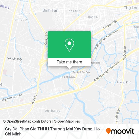 Cty Đại Phan Gia TNHH Thương Mại Xây Dựng map