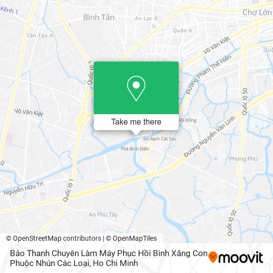 Bảo Thanh Chuyên Làm Máy Phục Hồi Bình Xăng Con Phuộc Nhún Các Loại map