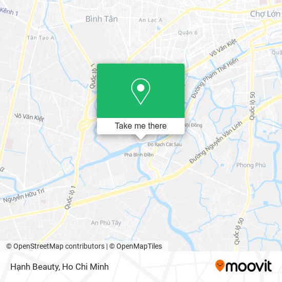 Hạnh Beauty map