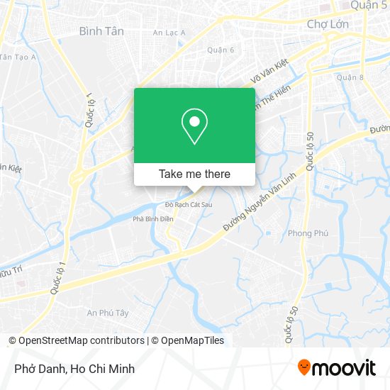 Phở Danh map