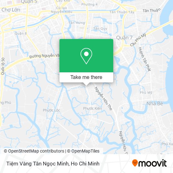 Tiệm Vàng Tân Ngọc Minh map