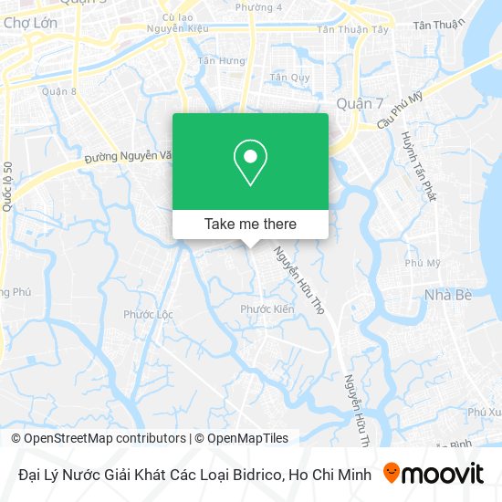 Đại Lý Nước Giải Khát Các Loại Bidrico map