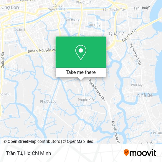 Trần Tú map