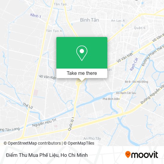 Điểm Thu Mua Phế Liệu map