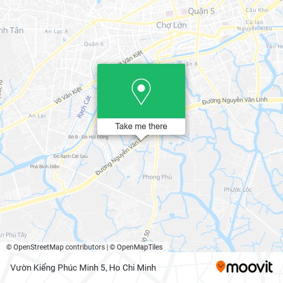 Vườn Kiểng Phúc Minh 5 map