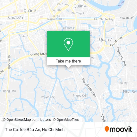 The Coffee Bảo An map