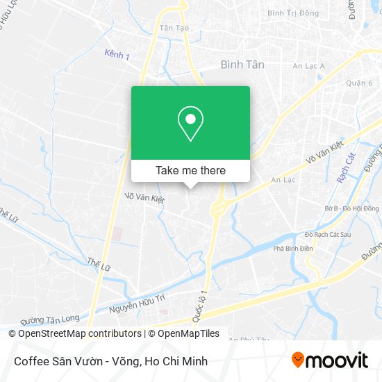 Coffee Sân Vườn - Võng map