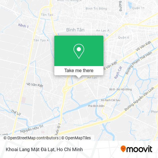 Khoai Lang Mật Đà Lạt map