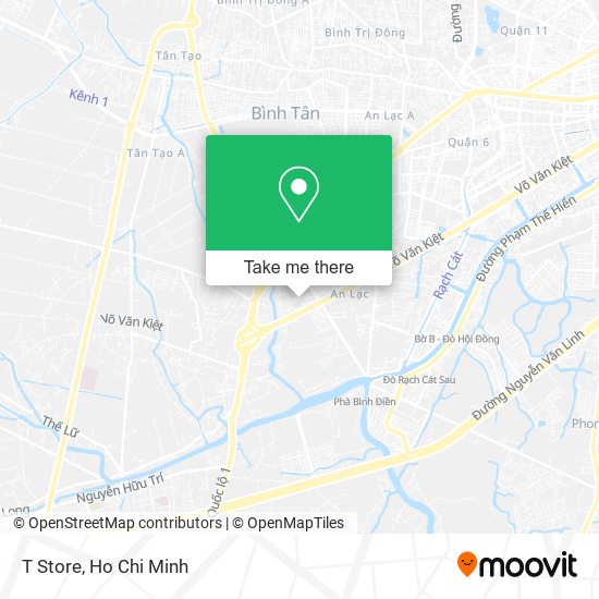 T Store map