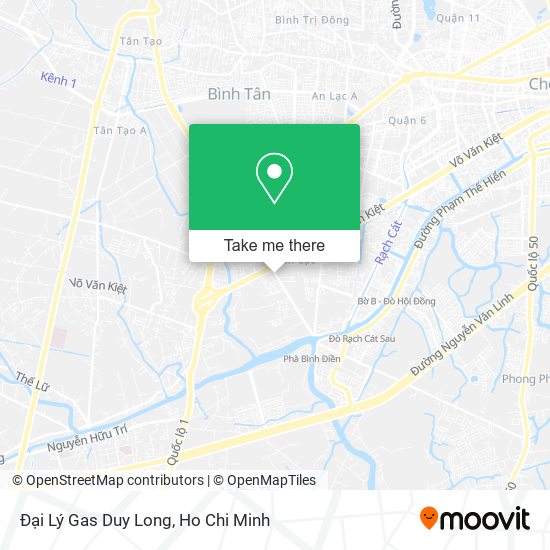 Đại Lý Gas Duy Long map