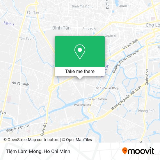 Tiệm Làm Móng map