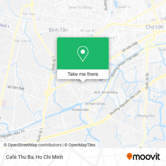 Café Thu Ba map