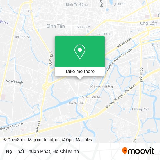 Nội Thất Thuận Phát map