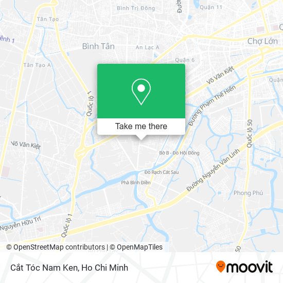 Cắt Tóc Nam Ken map