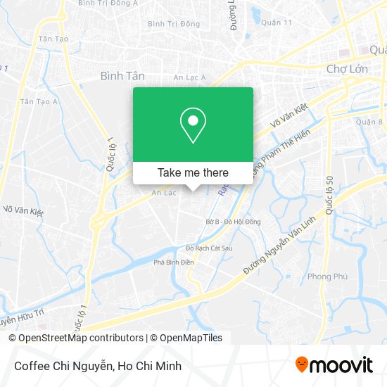 Coffee Chi Nguyễn map