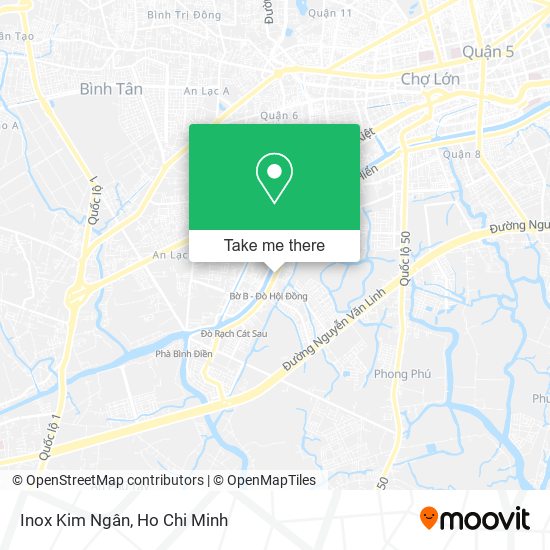 Inox Kim Ngân map