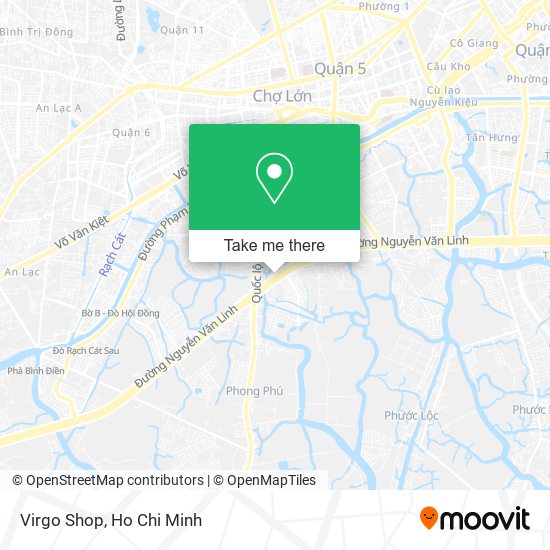 Virgo Shop map