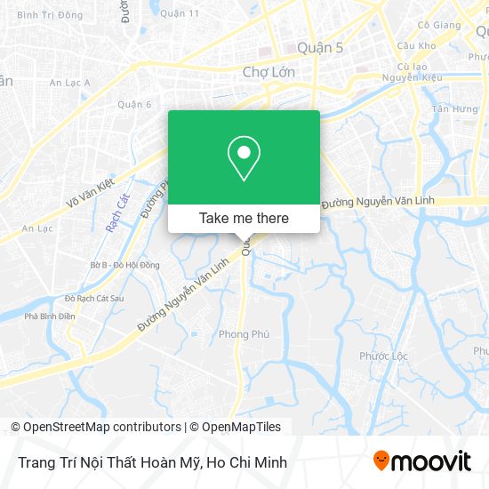 Trang Trí Nội Thất Hoàn Mỹ map