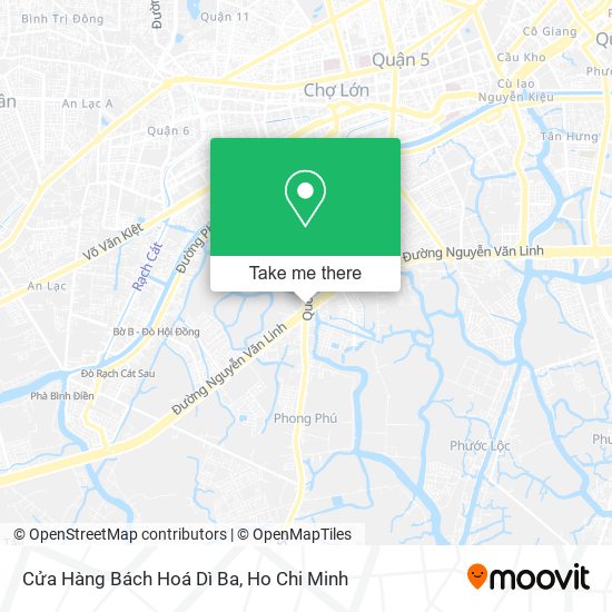 Cửa Hàng Bách Hoá Dì Ba map