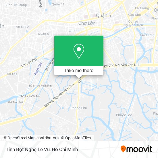 Tinh Bột Nghệ Lê Vũ map