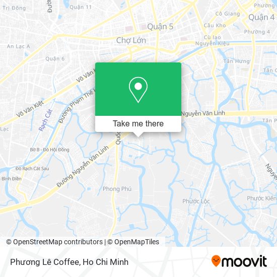 Phương Lê Coffee map