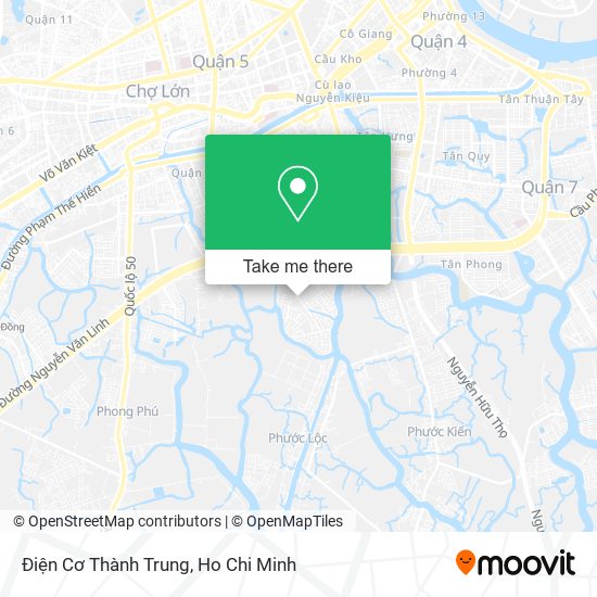 Điện Cơ Thành Trung map