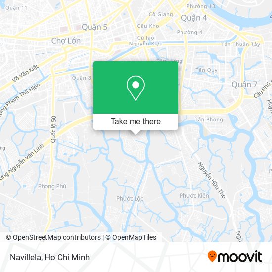 Navillela map
