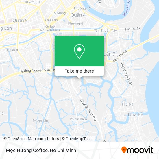 Mộc Hương Coffee map