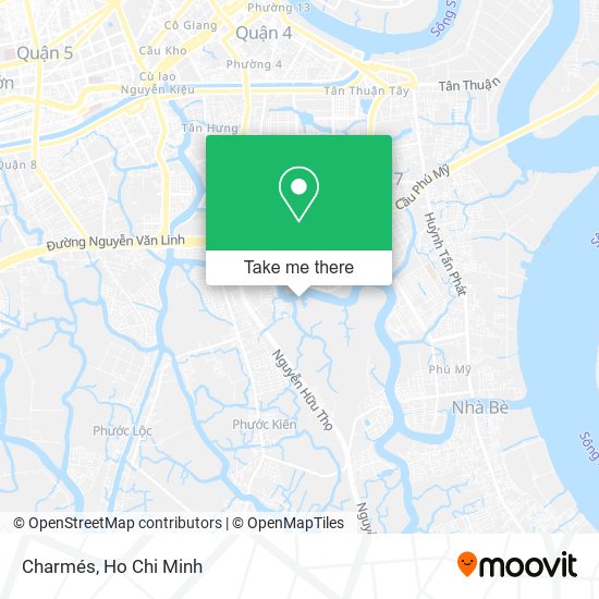 Charmés map