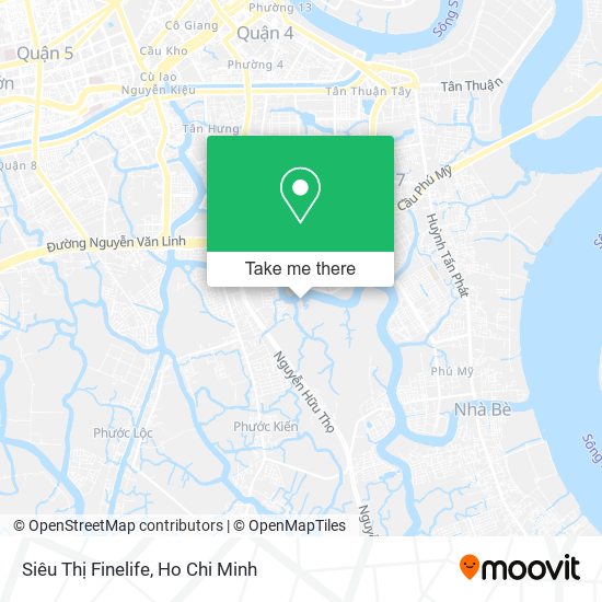 Siêu Thị Finelife map
