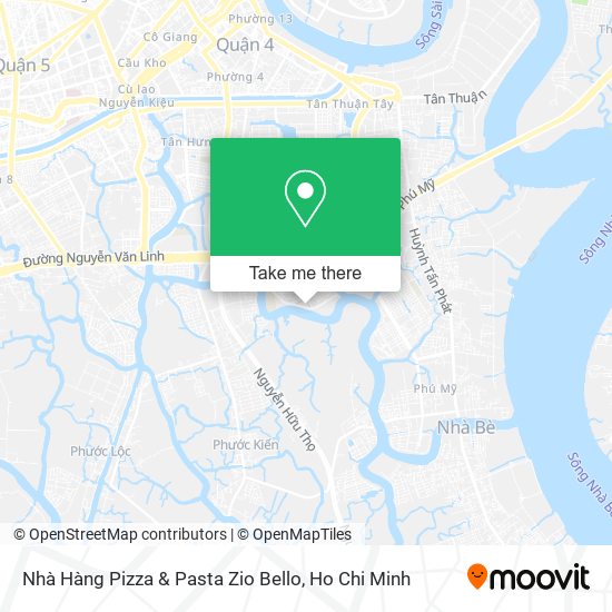 Nhà Hàng Pizza & Pasta Zio Bello map