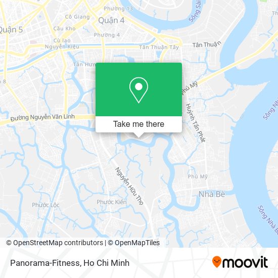 Panorama-Fitness map