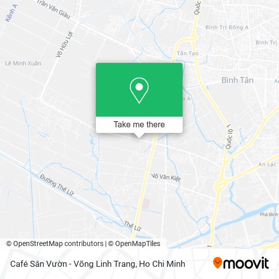Café Sân Vườn - Võng Linh Trang map