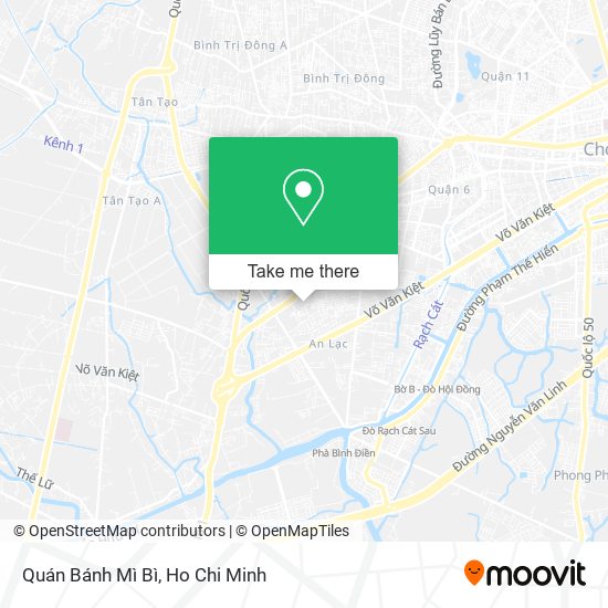 Quán Bánh Mì Bì map