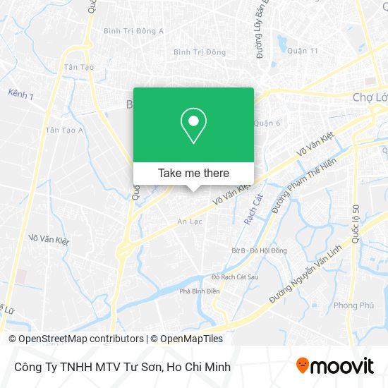 Công Ty TNHH MTV Tư Sơn map