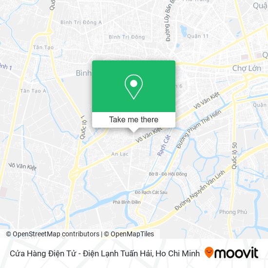 Cửa Hàng Điện Tử - Điện Lạnh Tuấn Hải map