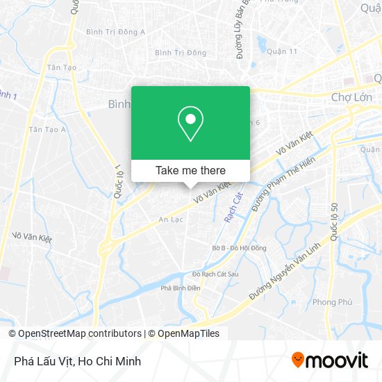 Phá Lấu Vịt map