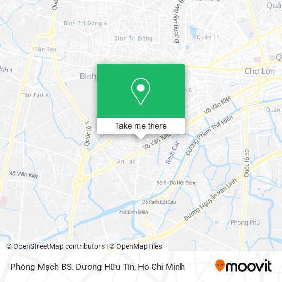 Phòng Mạch BS. Dương Hữu Tín map