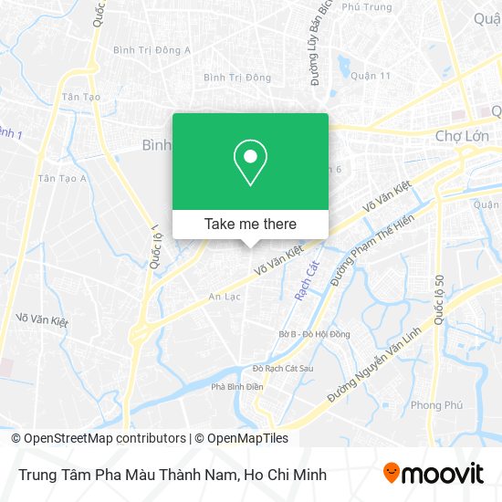 Trung Tâm Pha Màu Thành Nam map