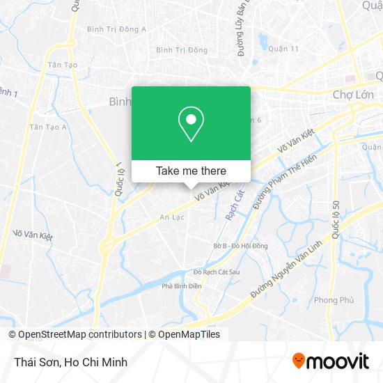 Thái Sơn map