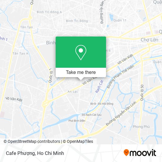 Cafe Phượng map