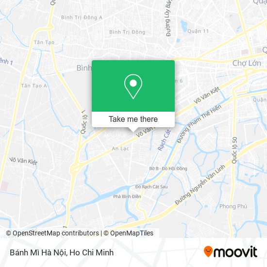 Bánh Mì Hà Nội map