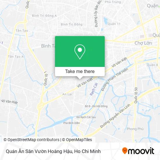 Quán Ăn Sân Vườn Hoàng Hậu map