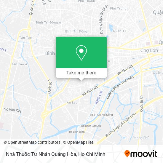 Nhà Thuốc Tư Nhân Quảng Hòa map