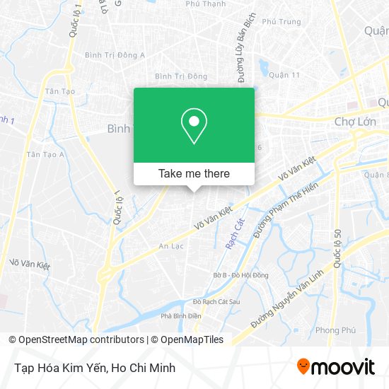 Tạp Hóa Kim Yến map