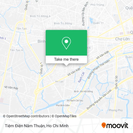 Tiệm Điện Năm Thuận map