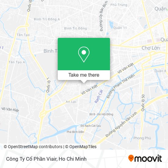 Công Ty Cổ Phần Viair map