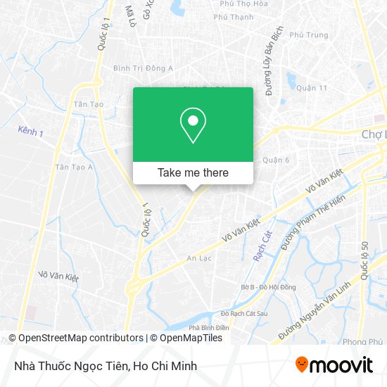 Nhà Thuốc Ngọc Tiên map