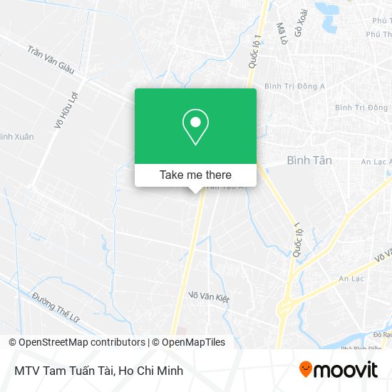 MTV Tam Tuấn Tài map